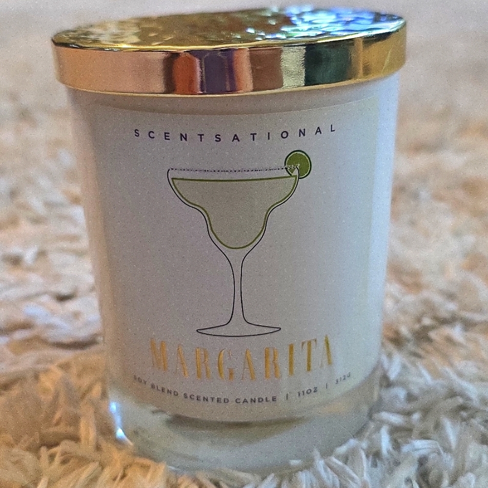 Brand New Scentsational Margarita Soy Blend Scented Candle